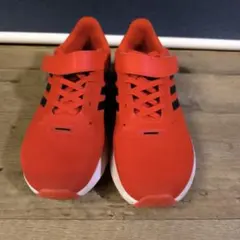 23.5 adidas　アディダス　赤　スニーカー