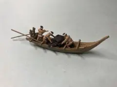 ミニチュア 船 漁師 人形 のセット 置物 インテリア 工芸品