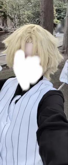 桃草蓬 桃源暗鬼 コスプレ ウィッグ セット済 - メルカリ