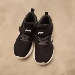 asics LAZERBEAM キッズ スニーカー 21.5cm　黒