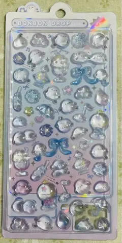 クーリア　正規品　ボンボンドロップシール シマエナガ　しまえなボンボン