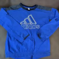adidas ピステ ウィンドブレーカー J140 青