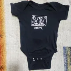 K. Haring 黒ロンパース