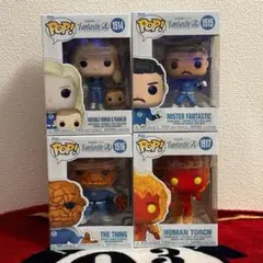 Funko POP! マーベル ファンタスティック4 4体セット フィギュアのサムネイル