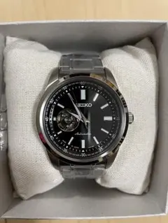 SEIKO 自動巻き 裏スケルトン オープンハート