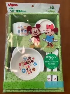 Pigeon ベビー食器セット ミッキー＆フレンズのサムネイル