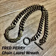 Fred Perry ネックレス ゴールドダブル フレッドペリー 廃盤 希少