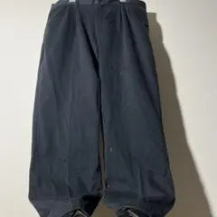 ツ*ド様 90s 00s Lee ブラック ワイド チノパン ツータック W38