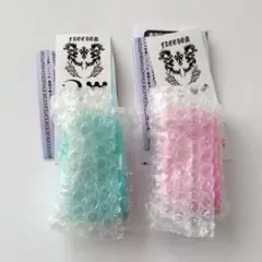 本当に録音再生！ なつかしのガラケー+ マスコット グリーン　サファイアピンク