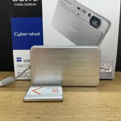動作品 SONY CyberShot DSC-T99 シルバー デジタルカメラのサムネイル