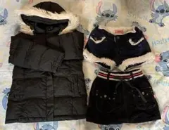 まとめ売り冬物 全部 Jenni 3着 ダウンジャケットコート　スカート　パンツ