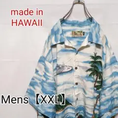 パイカジ アロハシャツ XL 魚 ハイビスカス かりゆしウェア 旧ラベル 