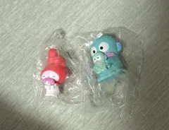 サンリオ　ぬいぐるみといっしょフィギュア ハンギョドン　マイメロディ