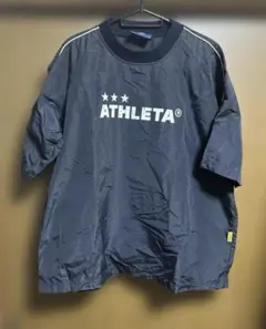 ATHLETA ブラックサッカーウェア　ピステ　Lサイズのサムネイル
