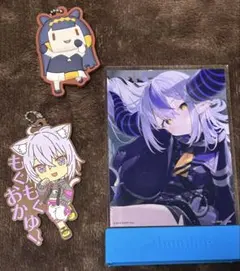 ホロライブ ラプラス・ダークネス 一番くじ ミニアートスタンド(おまけ付)