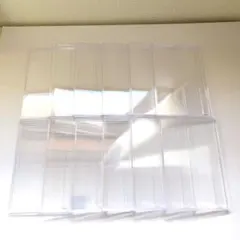 ハガキサイズ透明アクリルフォトフレーム、カレンダーケース12個