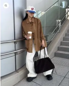 【新品】A.subjjject Suede Touch Box Jacket