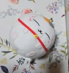 夏目友人帳　にゃんこ先生　まんまるがま口　ぬいぐるみ財布