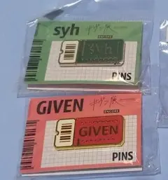 ギヴン展　ENCORE ピンズ(GIVEN・syh)