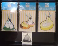 【おまけ付き】んぽちゃむ　きみまろ　ラバーキーホルダー　ステッカー　ローソン
