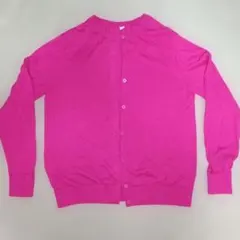 ユニクロUNIQLO ピンク カーディガン XL