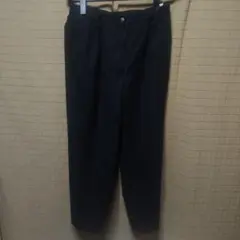 秋冬 スラックス 黒