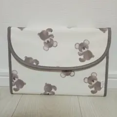 ジェラートピケ　コアラ柄 母子手帳ケース