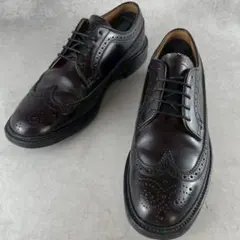 【極美品✨】リーガル ウイングチップ レザーシューズ ブラウン 24.5EE