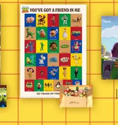 新品　ディズニーピクサー　トイ・ストーリー　一番くじ　I賞 ウッディ ポスター