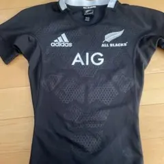 adidas ALL BLACKS ラグビーウェア 半袖ブラック