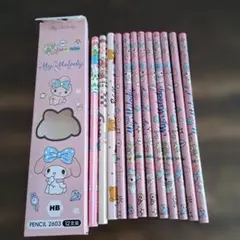マイメロディ 鉛筆 9本セット おまけ3本のサムネイル