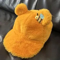 プーさん もこもこ 耳付き キャップ 帽子 ディズニーランド
