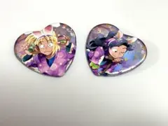 忍たま乱太郎　綾部喜八郎　斉藤タカ丸　ナンジャタウン　缶バッジ2個セット