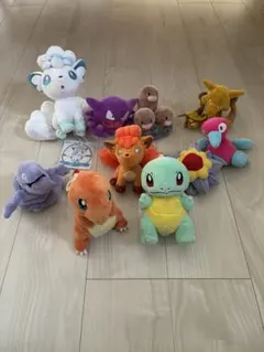 ポケモン ぬいぐるみセット10体
