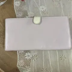 薄いピンク レザー 長財布