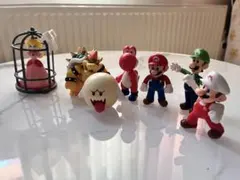 クッパ城　スーパーマリオ フィギュア 8体セットのサムネイル