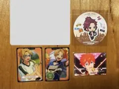あんスタ　Trickstar 真緒　真　スバル　才能開花　カード　コースター