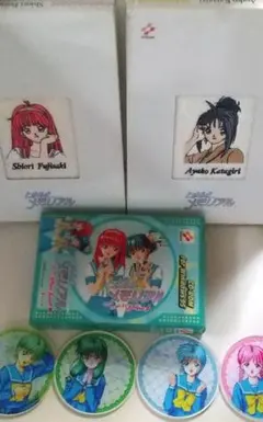 ときめきメモリアル　アクキー　藤崎詩織　ばくだん焼本舗　ばくだん焼き　コンプ ときめきメモリアル アクキー 藤崎詩織 ばくだん焼本舗 ばくだん