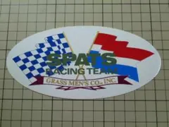 【希少】正規品 SPATS RACING TEAM ステッカー 当時物