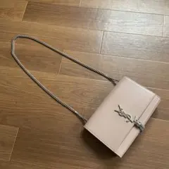 Saint Laurent YSL SLP チェーンショルダーバッグ ピンクのサムネイル