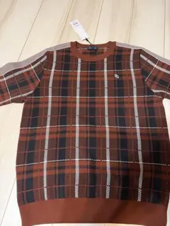 【新品タグ付き】PEARLY GATESクルーネックニットプルオーバー