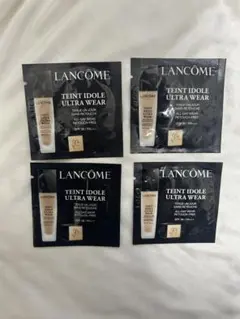 LANCOME TEINT IDOLE ULTRA WEAR サンプル4パック