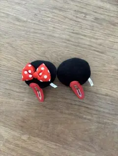 ミニーちゃんヘアピン