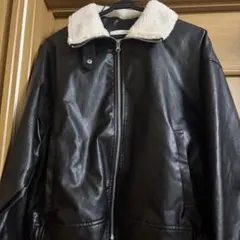 ボア レザージャケット