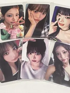 LE SSERAFIM ウンチェ　トレカ6枚セット