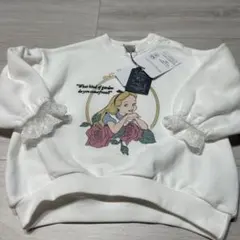 タケダさん専用コトリ　ディズニー　不思議の国のアリス　トレーナー　長袖