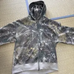 迷彩 フルジップパーカー