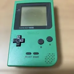 ジャンク品　ゲームボーイポケット　グリーン