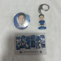 本堂杏虎　缶バッジ　アクリルキーホルダー　ステッカー