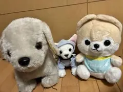 犬 ぬいぐるみ 3点セットのサムネイル